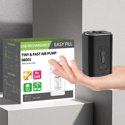 AirPump 3-en-1  L’Essentiel du Voyage Compact et Puissant